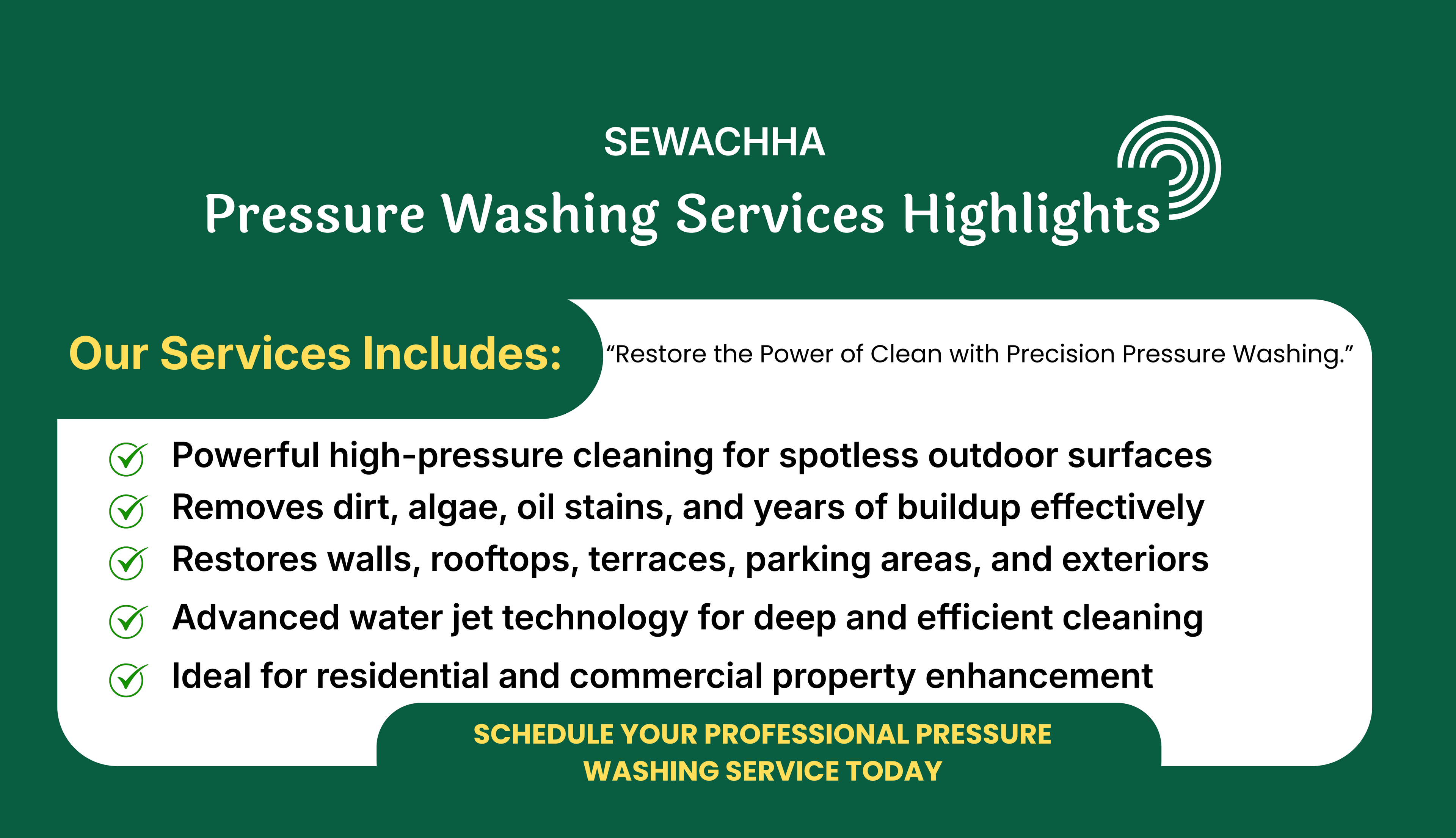 Pressure Washing Service
